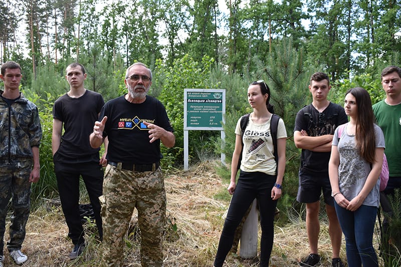 Гідного фахівця лісової галузі у навчальній аудиторії не виховаєш!