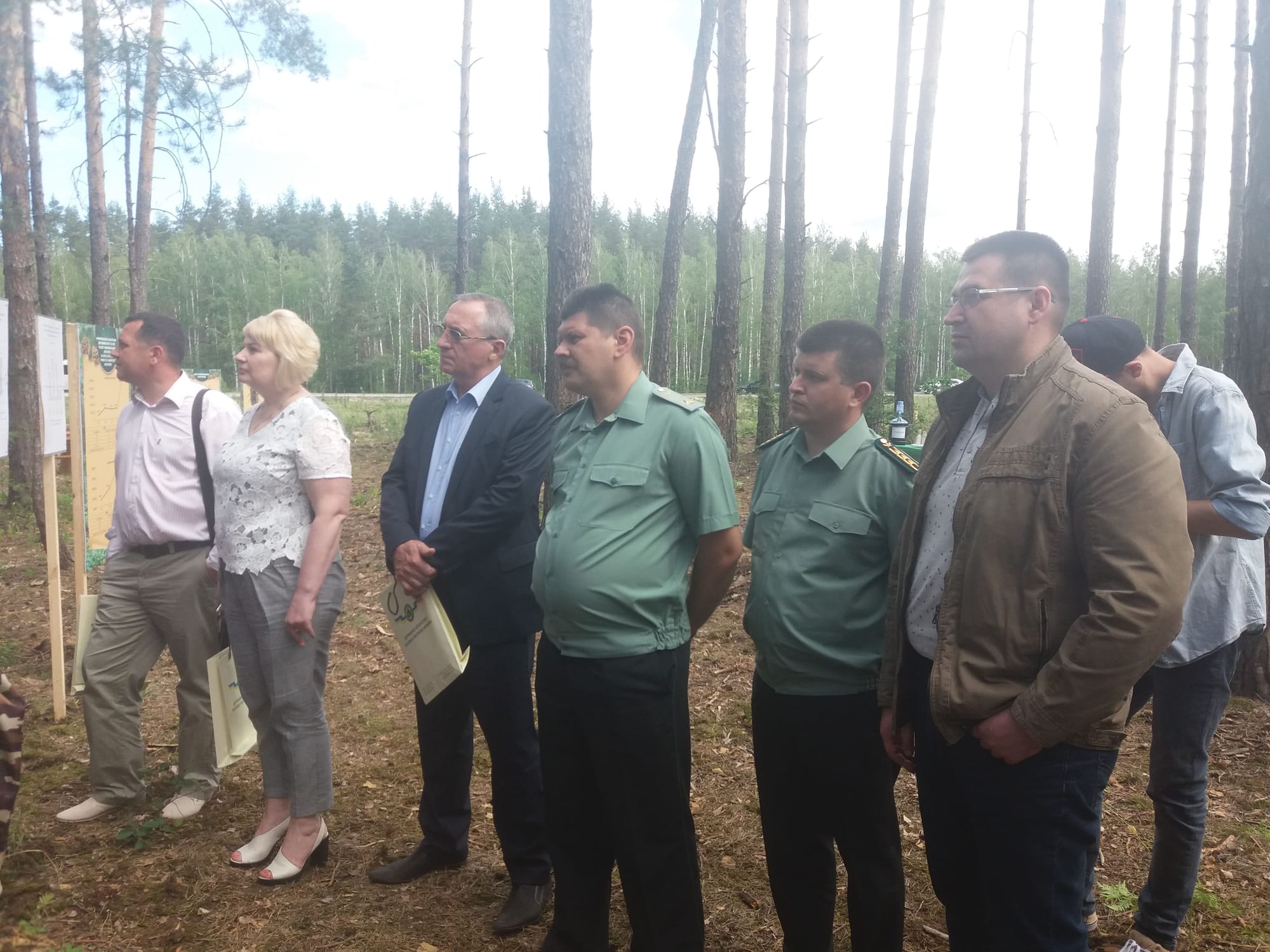 Виїзна нарада з питань напрацювання попереджувальних заходів по боротьбі зі шкідниками та хворобами лісу відбулася на базі ДП «Іванківське ЛГ»