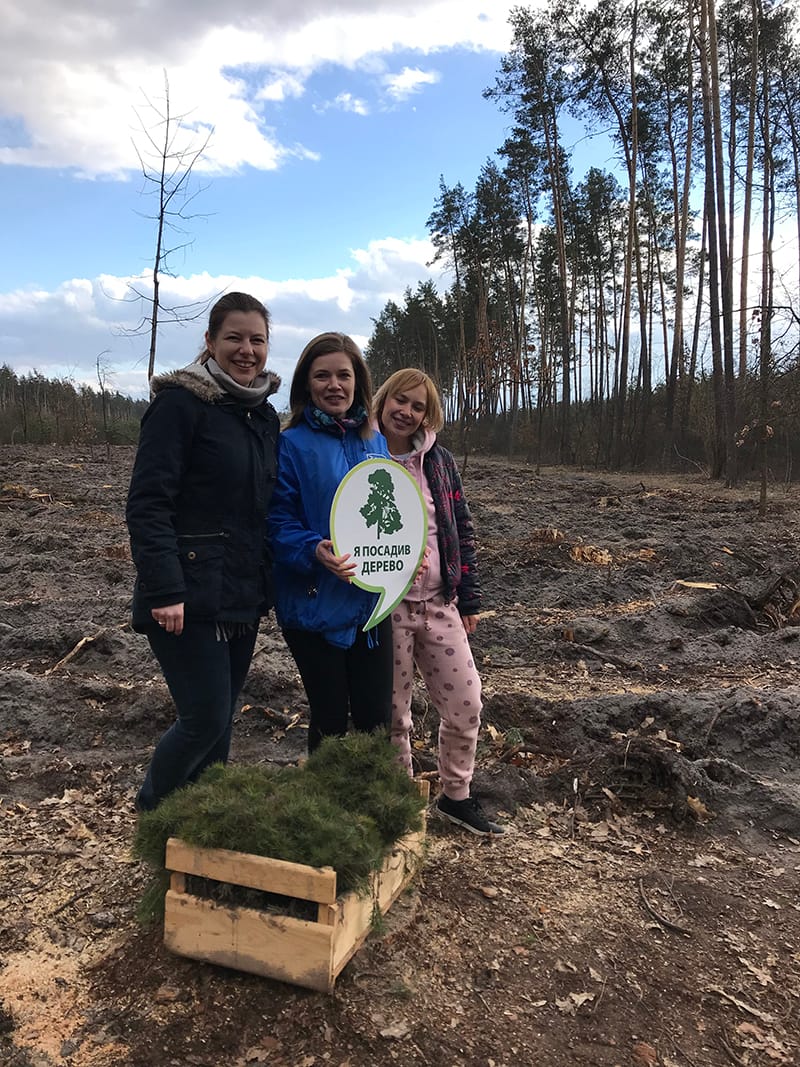 Компанія JYSK Україна долучилась до Всеукраїнської акції «Майбутнє лісу в твоїх руках»