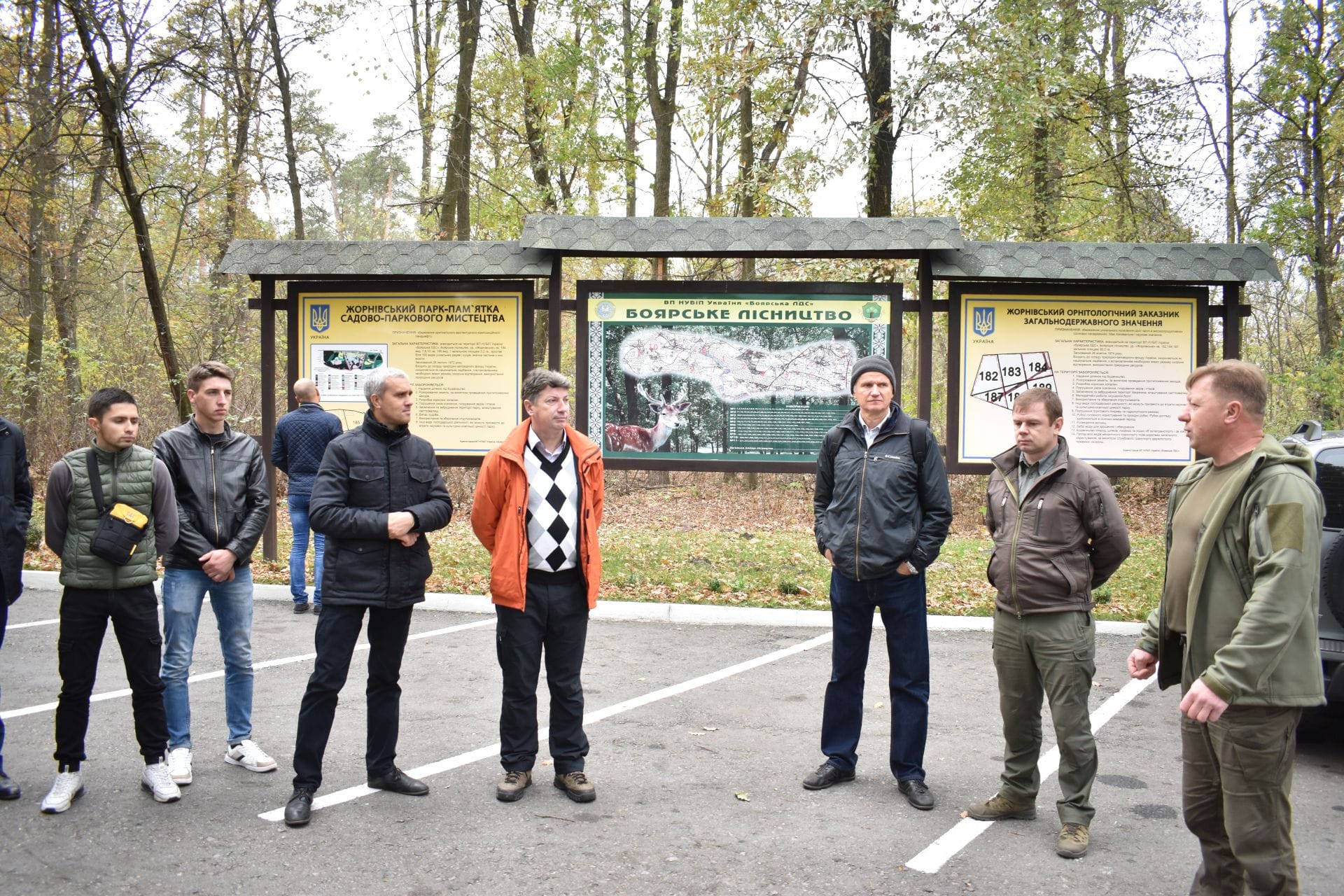 Наукова дискусія учасників Міжнародної науково-практичної конференції «Лісова типологія як основа наближеного до природи лісівництва» продовжилась на дослідно-виробничих стаціонарах Боярської ЛДС