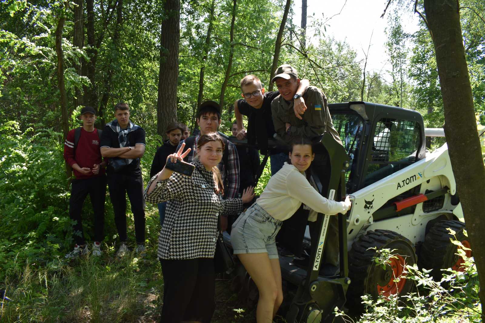 Практичне навчання з механізації лісогосподарських робіт