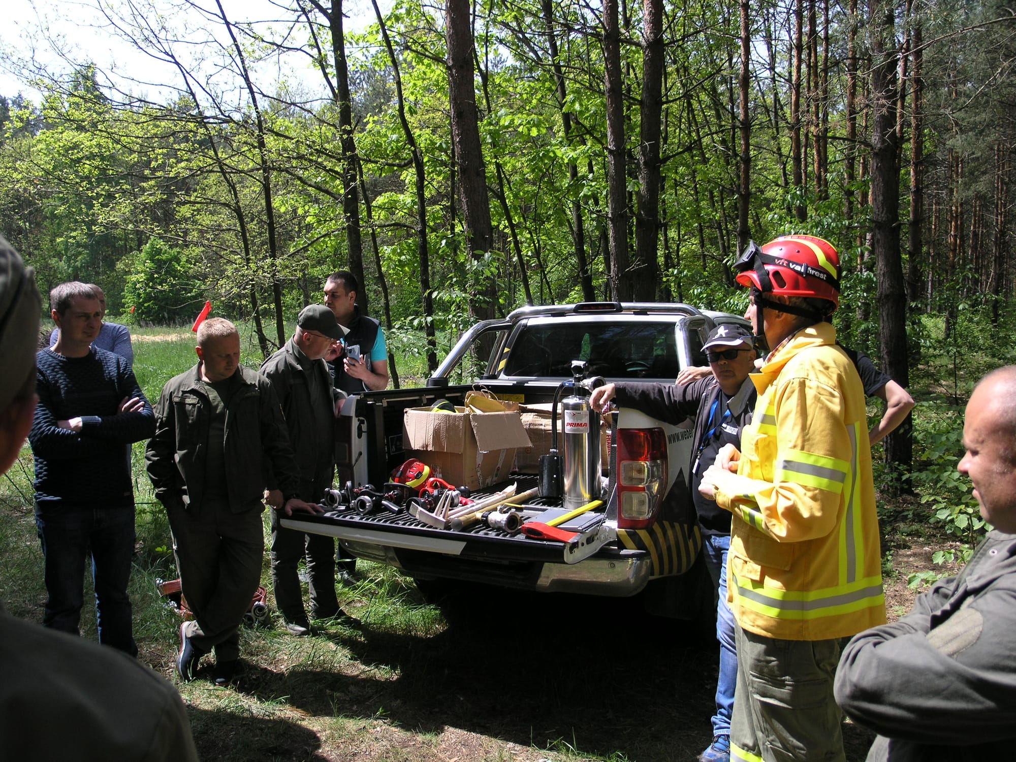 Перша лісопожежна школа НУБіП-2021 проведена на базі Боярської ЛДС