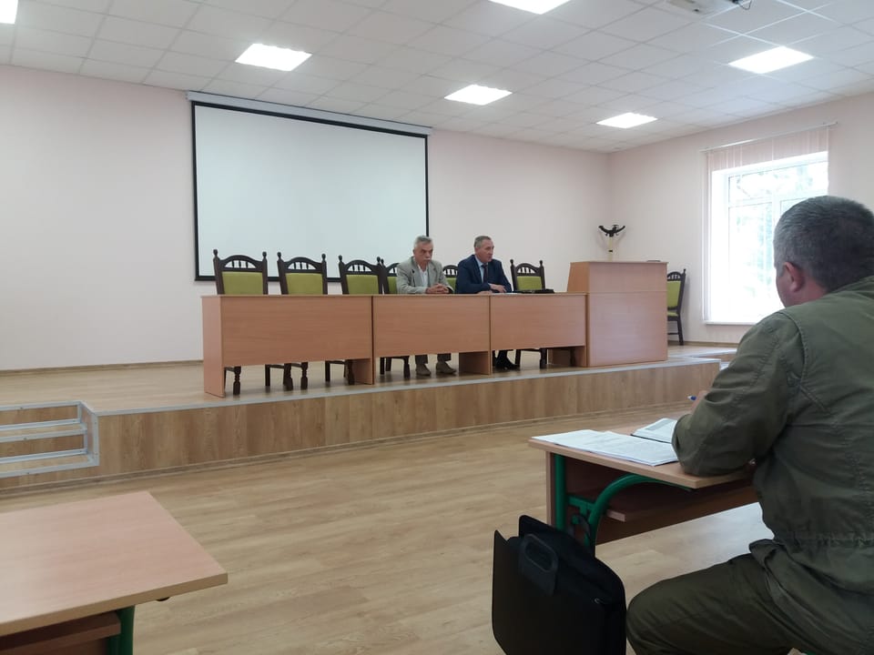 На базі Дзвінківського ЛЗК ВП НУБіП України "Боярська ЛДС" 23.06.2017 року проведена чергова нарада лісової охорони