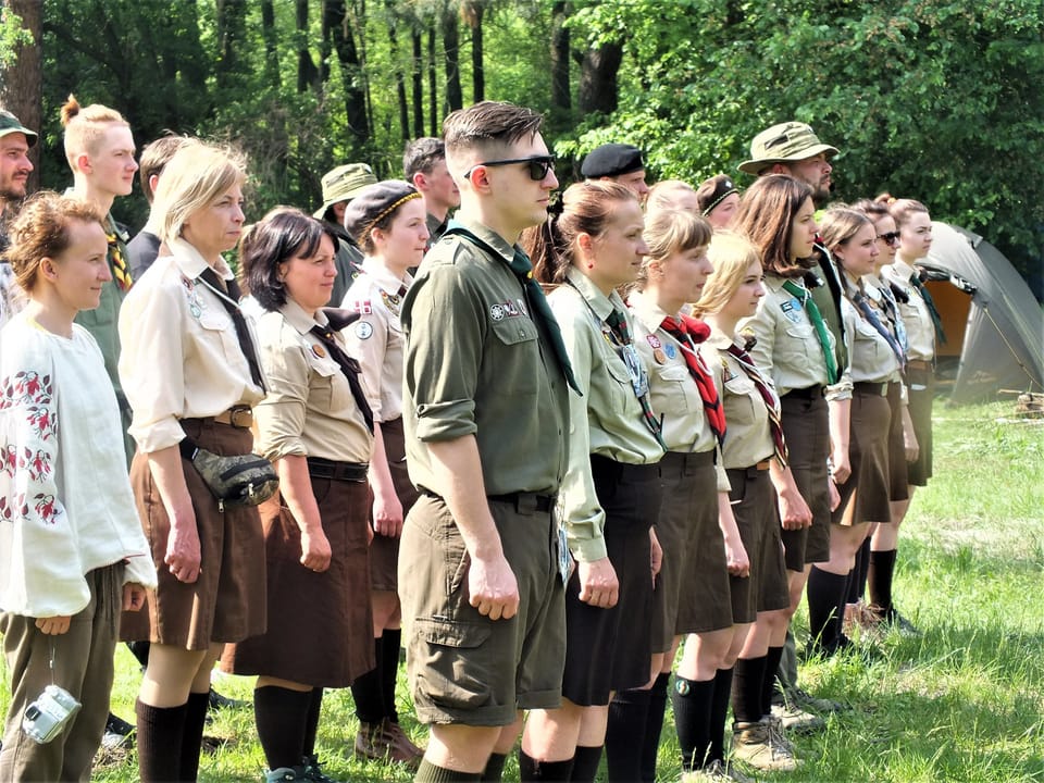 Весняне таборування Київського осередку національної скаутської організації України «Пласт»