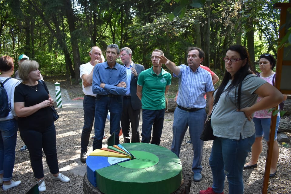 Візит колег із Литви до Боярської лісової дослідної станції