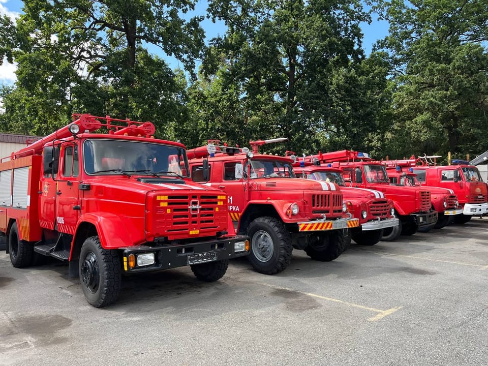 Посилення протипожежної охорони: ДСНС передала Боярській ЛДС пожежну техніку