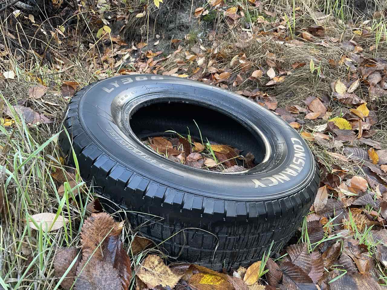 Викинутичи віддати на переробку? Доля використаних автомобільних шин.